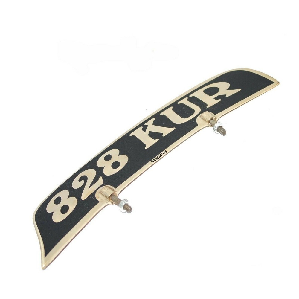 Customized Front Mudguard License Number Plate Motorcycle Universal Fit ECs