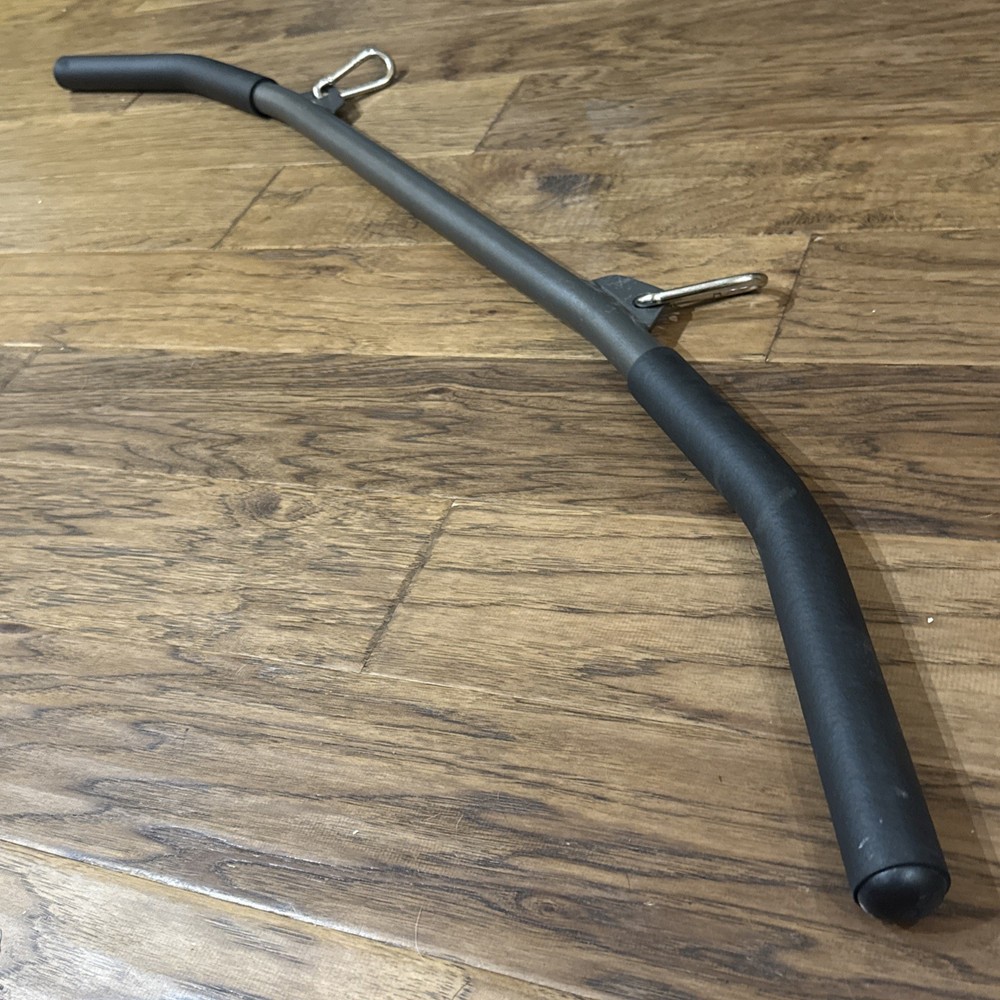Bowflex Lat Pull Down Bar OEM D-Ring Ultimate 2 Xtreme w/ Clips FREE SHIPPING