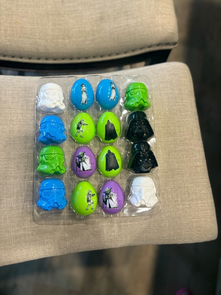 Star Wars Candy Filled Eggs for Easter Egg Hunt, 16 Set No Candy Inside