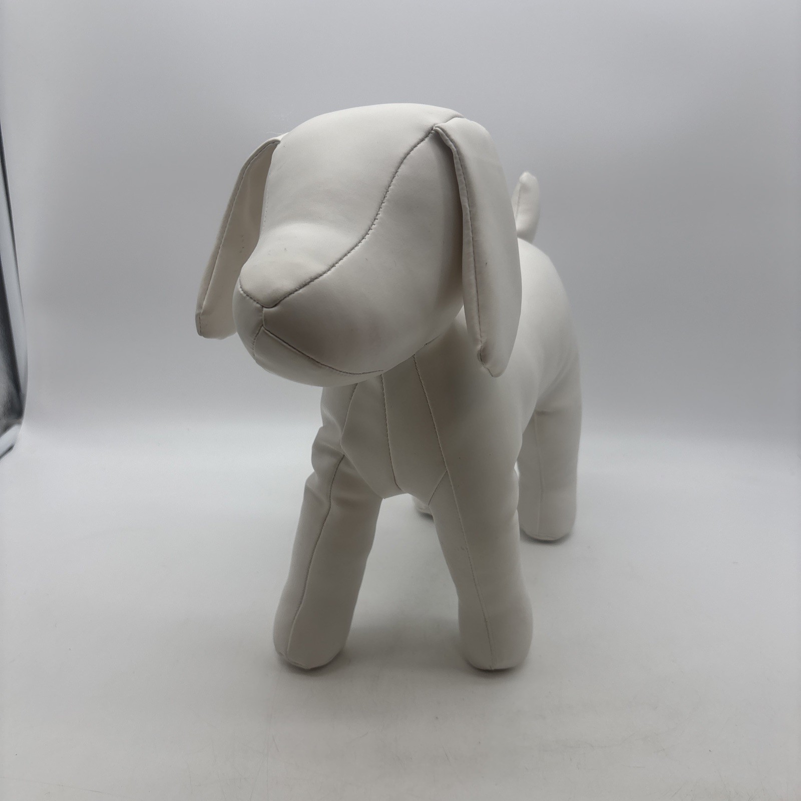 Celo Standing Dog Clothing Display Stand for Self Standing Mannequin PU Leather