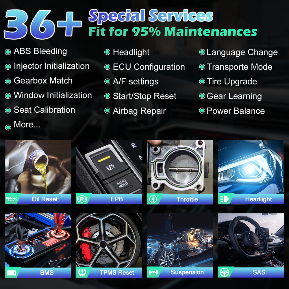 VDIAGTOOL VD70 All System Diagnostic Scanner Bidirectional Tool Configuration