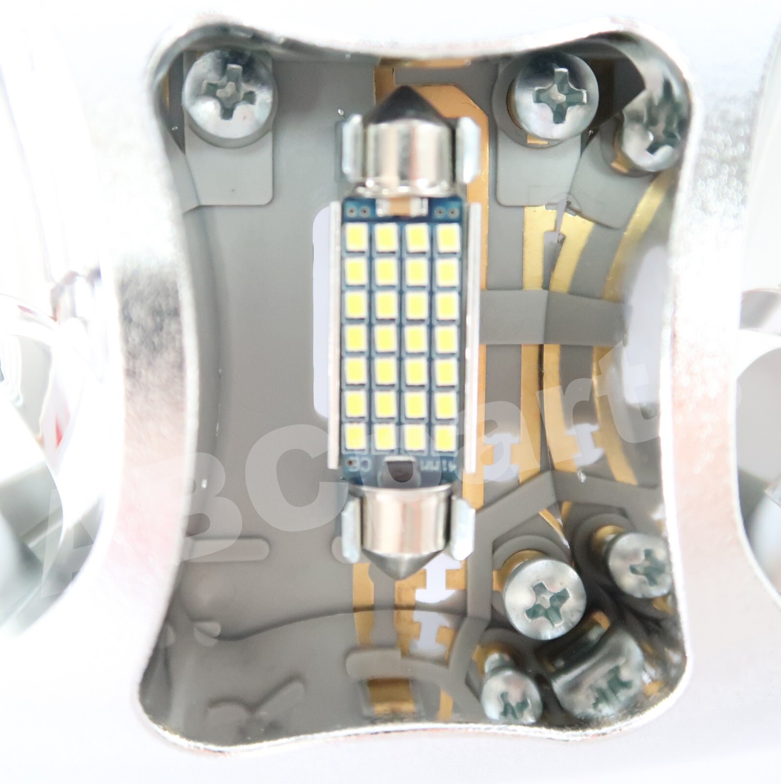 F37Z-13776-B LED Interior Overhead Ceiling Roof Dome Light Lamp for 93-04 Ranger