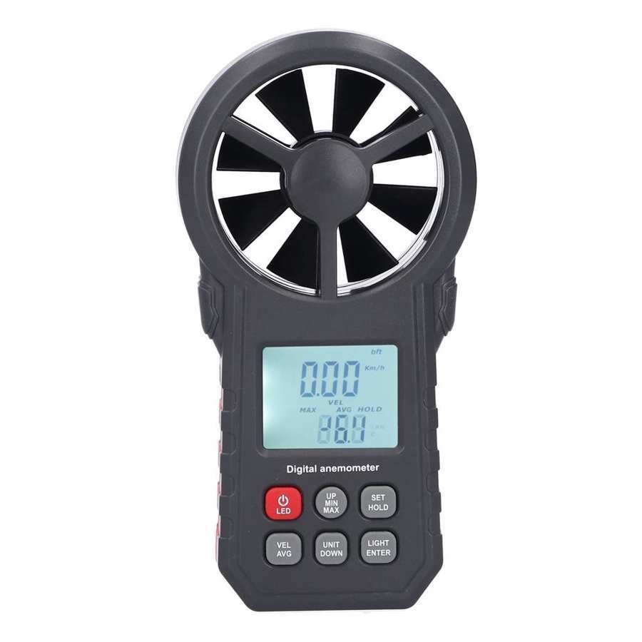 Anemometer Air Velocity Wind Speed Temperature Test Meter 2in1 USB Bluetooth App