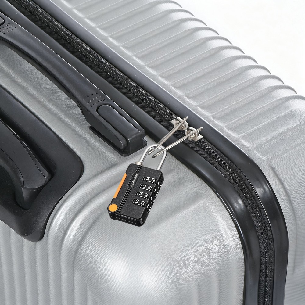 1Pcs 3Ft 4 Digit Combination Lock Security Cable Padlock for DIY