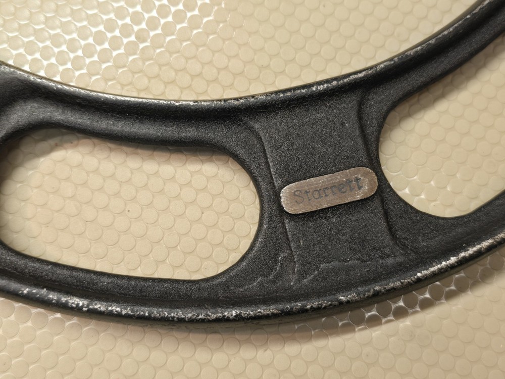 Starrett 436 Outside Micrometer, 8" 9" Range LARGE