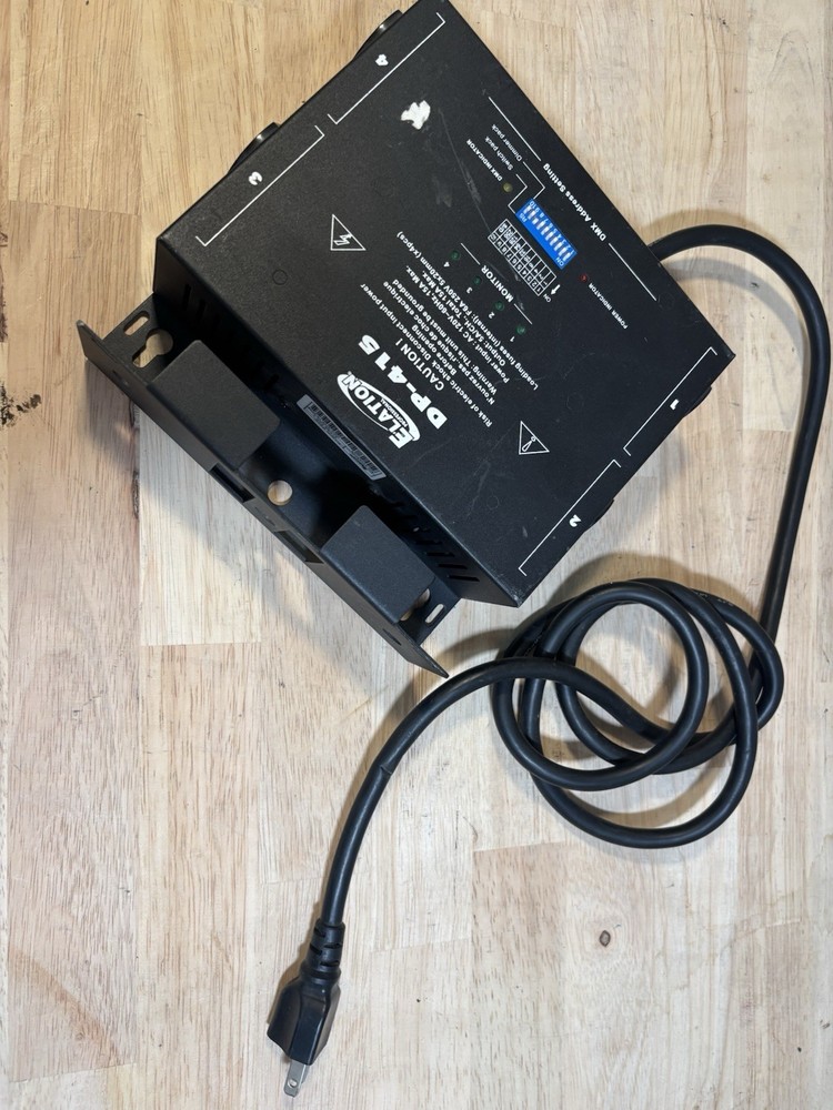 ⭐️Elation DP-415 4-Channel Dimmer / DMX Controller⭐️Please Read Untested⭐️