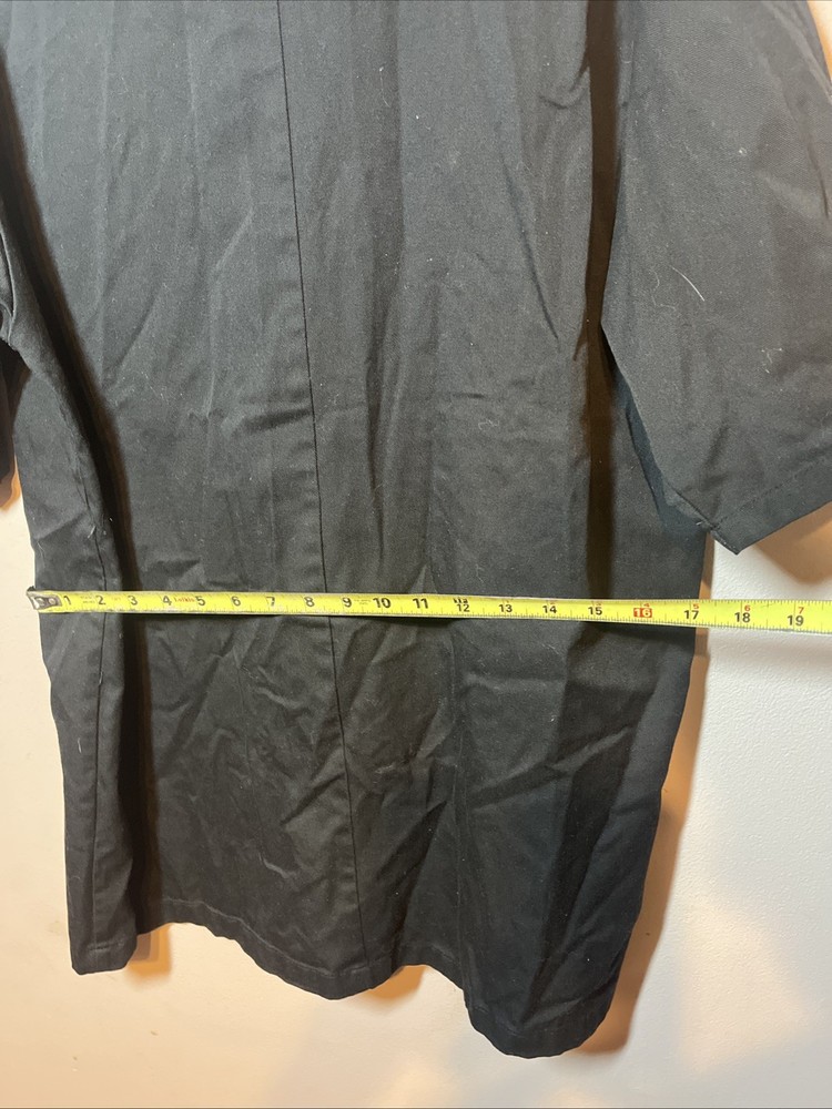 CHEF WORKS SIZE MEDIUM CHEF JACKET IN BLACK