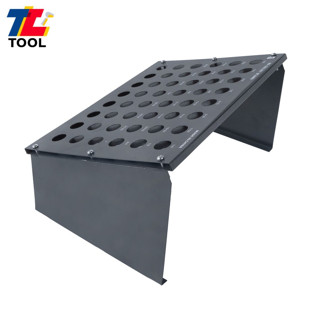 Maximize Tool Storage: 48 Hole R8 Collet Rack for 0.98" Diameter