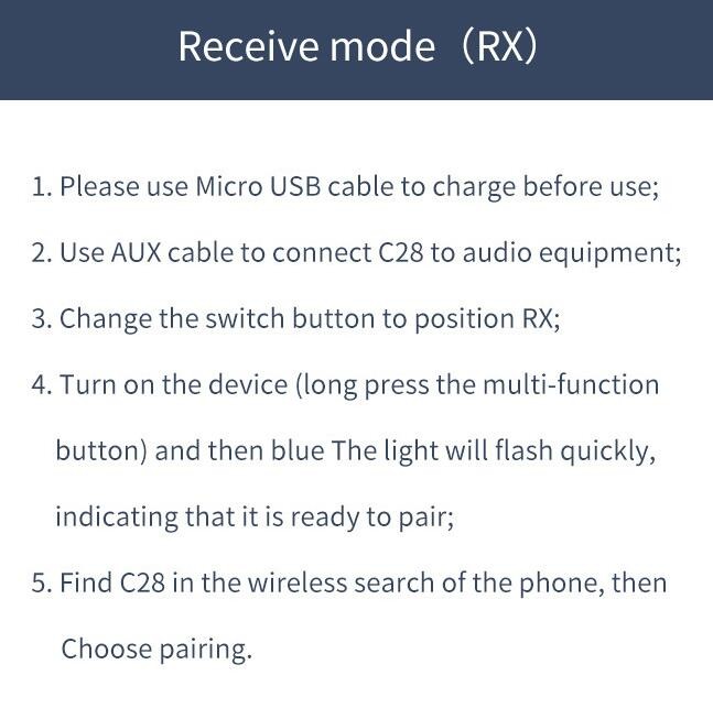 2 IN 1 USB Bluetooth 5.0 Audio Transmitter Receiver Adapter 3.5 AUX Cable