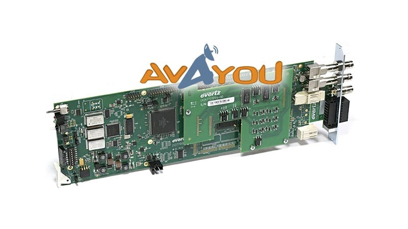 Evertz 7721DD4-HD HD/SD-SDI Quad Data De-embedder +3RU backplane