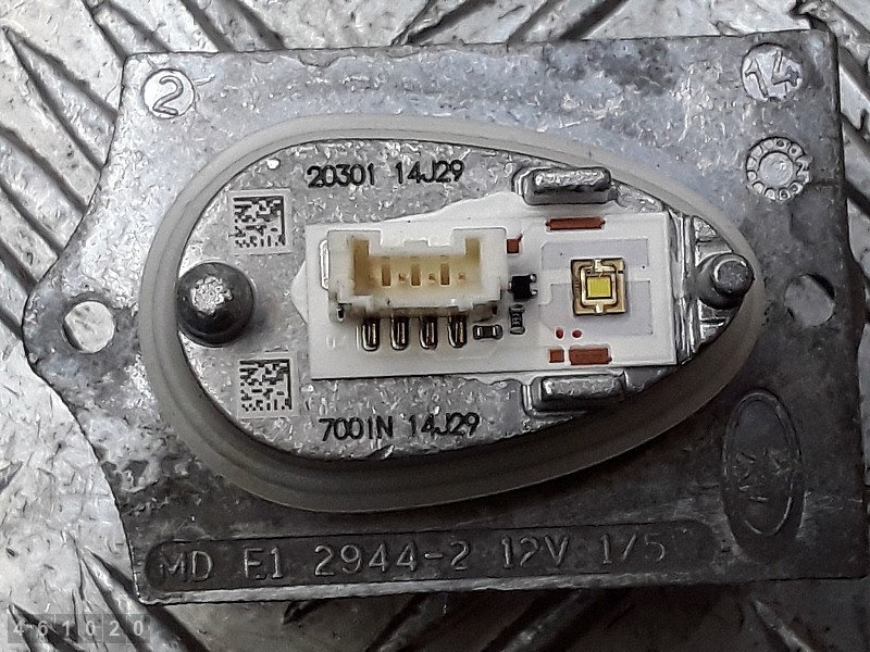 2014 AUDI A1 LED BALLAST CONTROL MODULE FRONT LEFT SIDE MDE129442