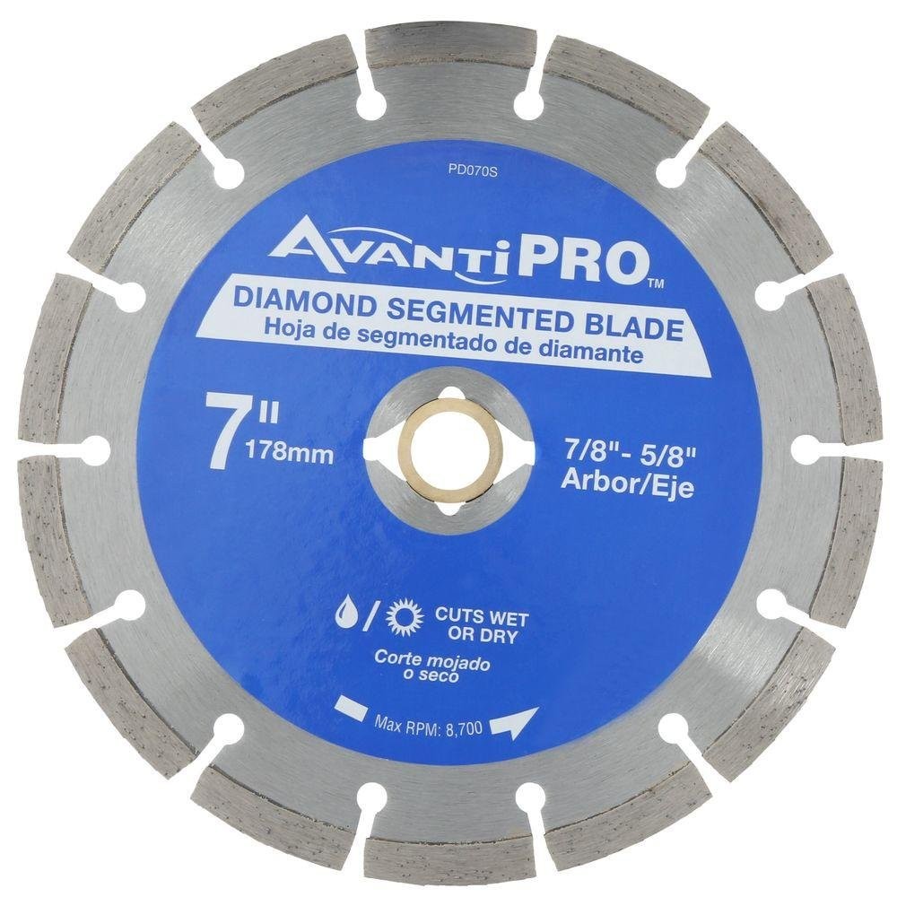 Avanti Pro 7 in. Segmented Diamond Blade