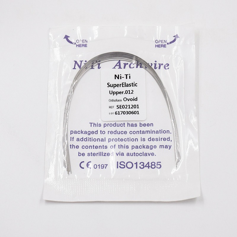 Dental Orthodontic Arch Wire NITI Super Elastic Round Rectangular Upper Lower