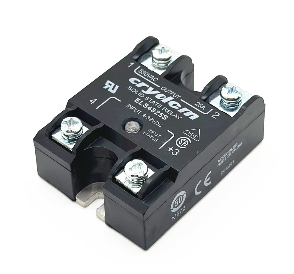 CRYDOM solid state relay ELS4825S 25A OUTPUT 530VAC INPUT 4-32VDC