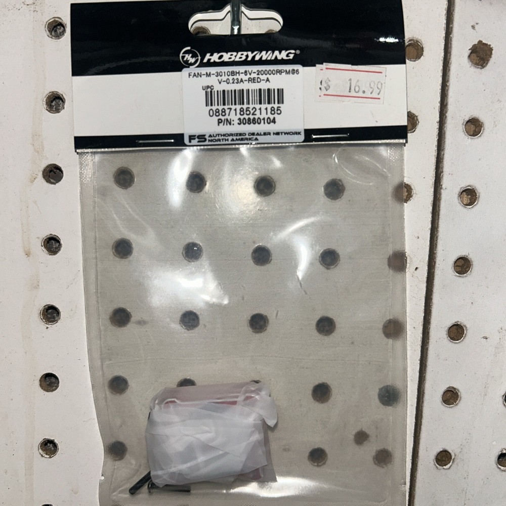 Hobbywing 3086104 Red Fan