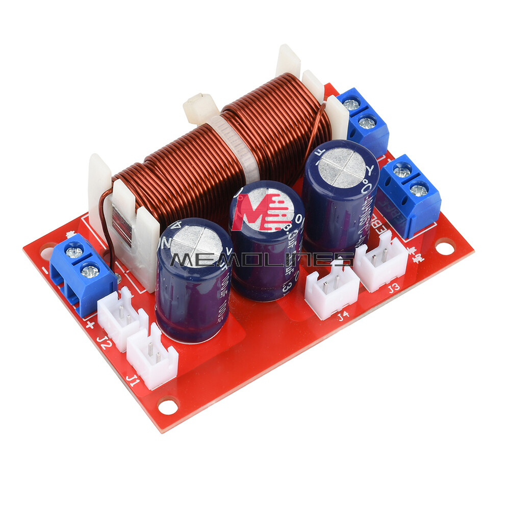 2 Way Speaker Frequency Divider Audio Crossover Board 100Hz-10KHz Adjustable