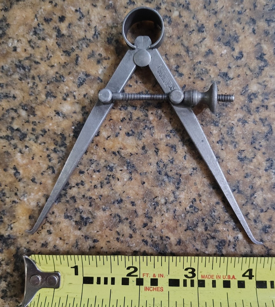 🗽VINTAGE STARRETT ID 4" CALIPER