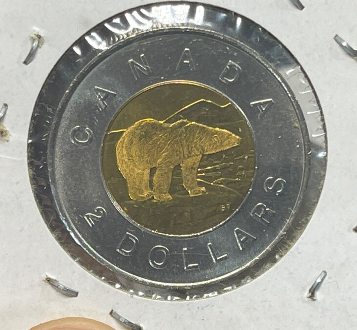1996 Canada 2 Dollars Coin Excellent BU Condition High Value