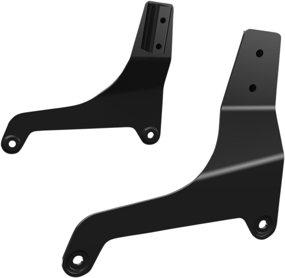 KHROME WERKS Side Plates - Black - Fits FXFB 264860