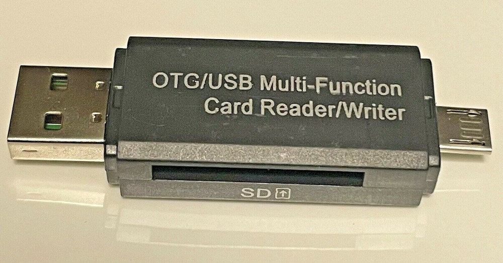OTC Multi Function USB Card Reader Writer 2 slots: SD/MMC Micro SD/T-