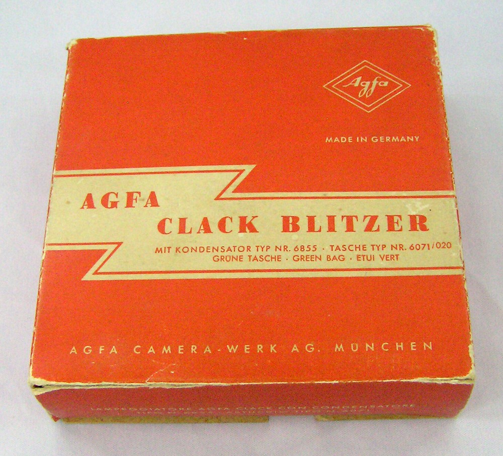 AGFA CLACK BLITZER CAMERA FLASH