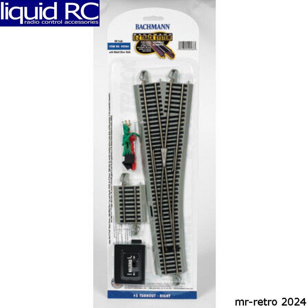 Bachmann 44566 HO NS EZ #5 Remote right-hand Switch