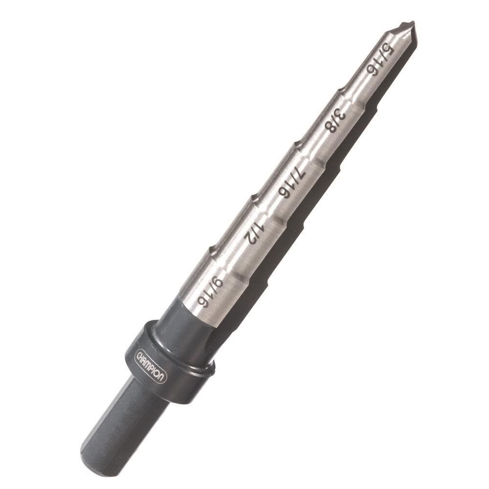 Champion Cutting Tool Heavy Duty 3 Pc Step Reamer Set
