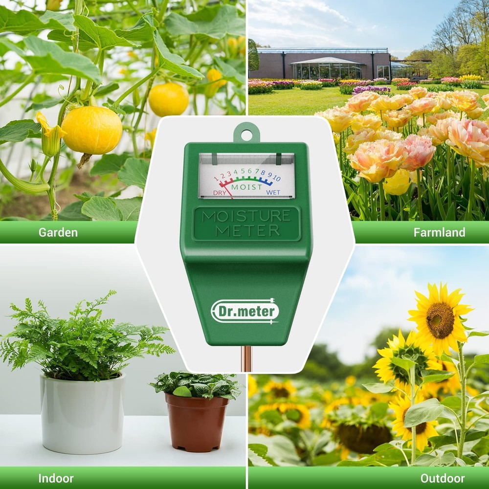 Soil Moisture Meter + Long Probe Soil Moisture Meter