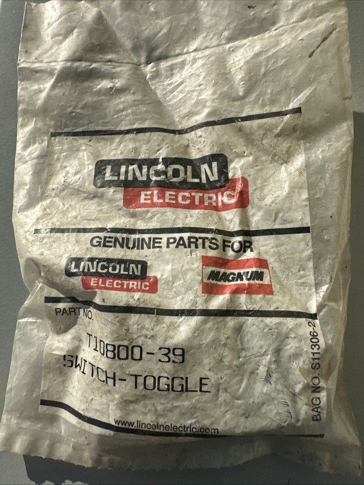 Lincoln T10800-39 Toggle Switch