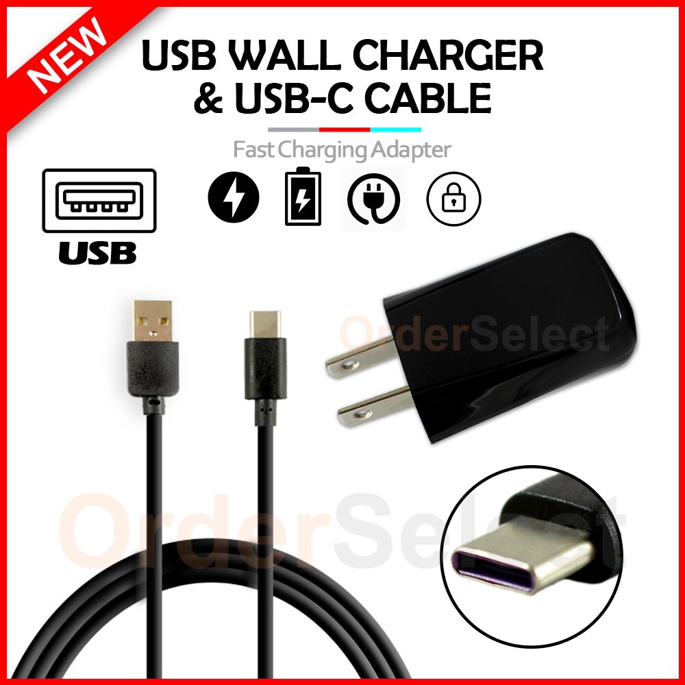 Micro USB Cable+Wall FAST Charger Mini for Amazon Fire HD 10/ 10 Plus (2021)