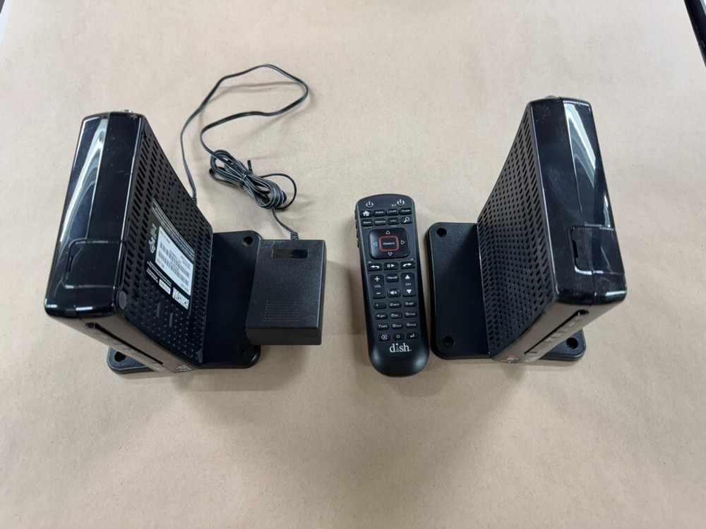 Two Dish Network Echostar Model: Joey - With Remote & Two Power Supplies