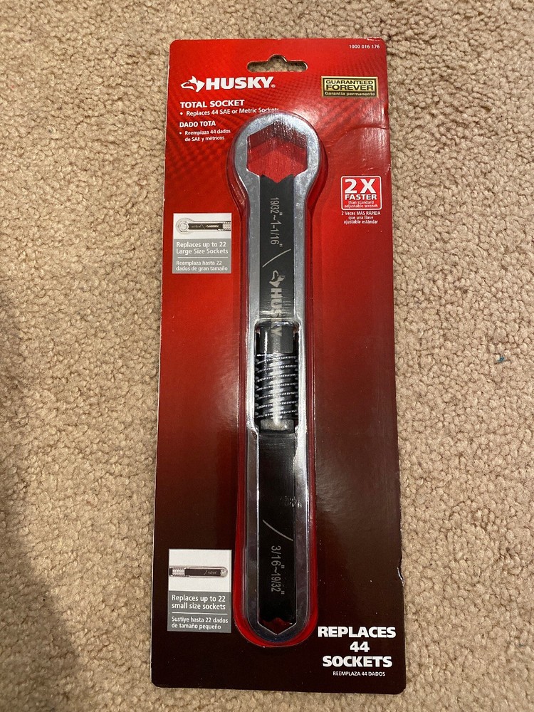 Husky Standard Total Socket 44 Socket Wrench 1000 016 176