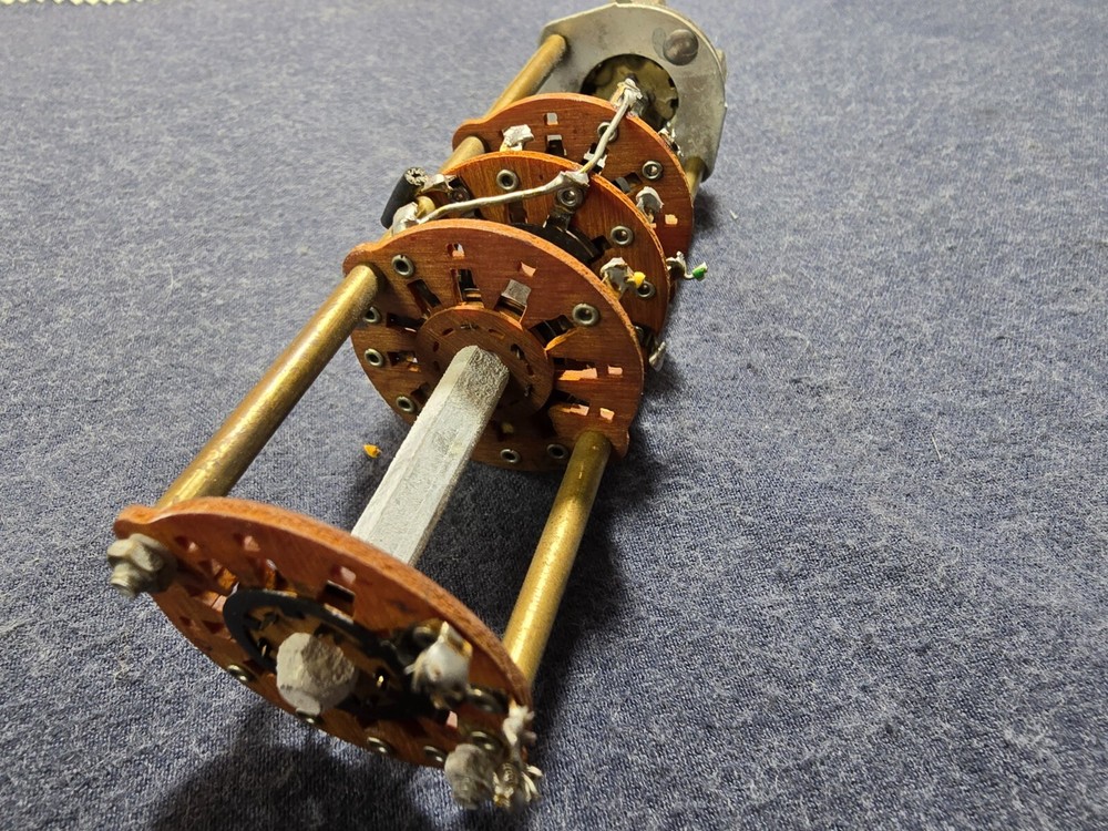 Heathkit SB-401 Transmitter Part -Mode Switch w/ Wafers & Detents