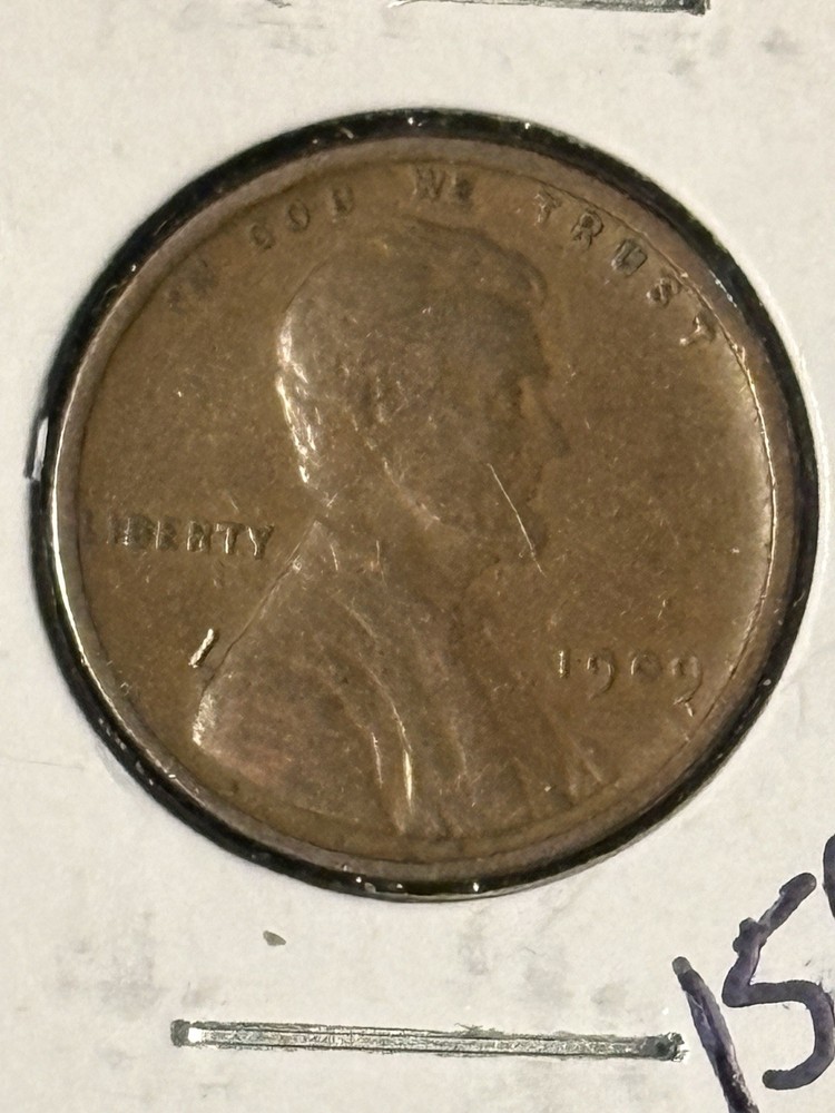 1909 Lincoln Cent  XF