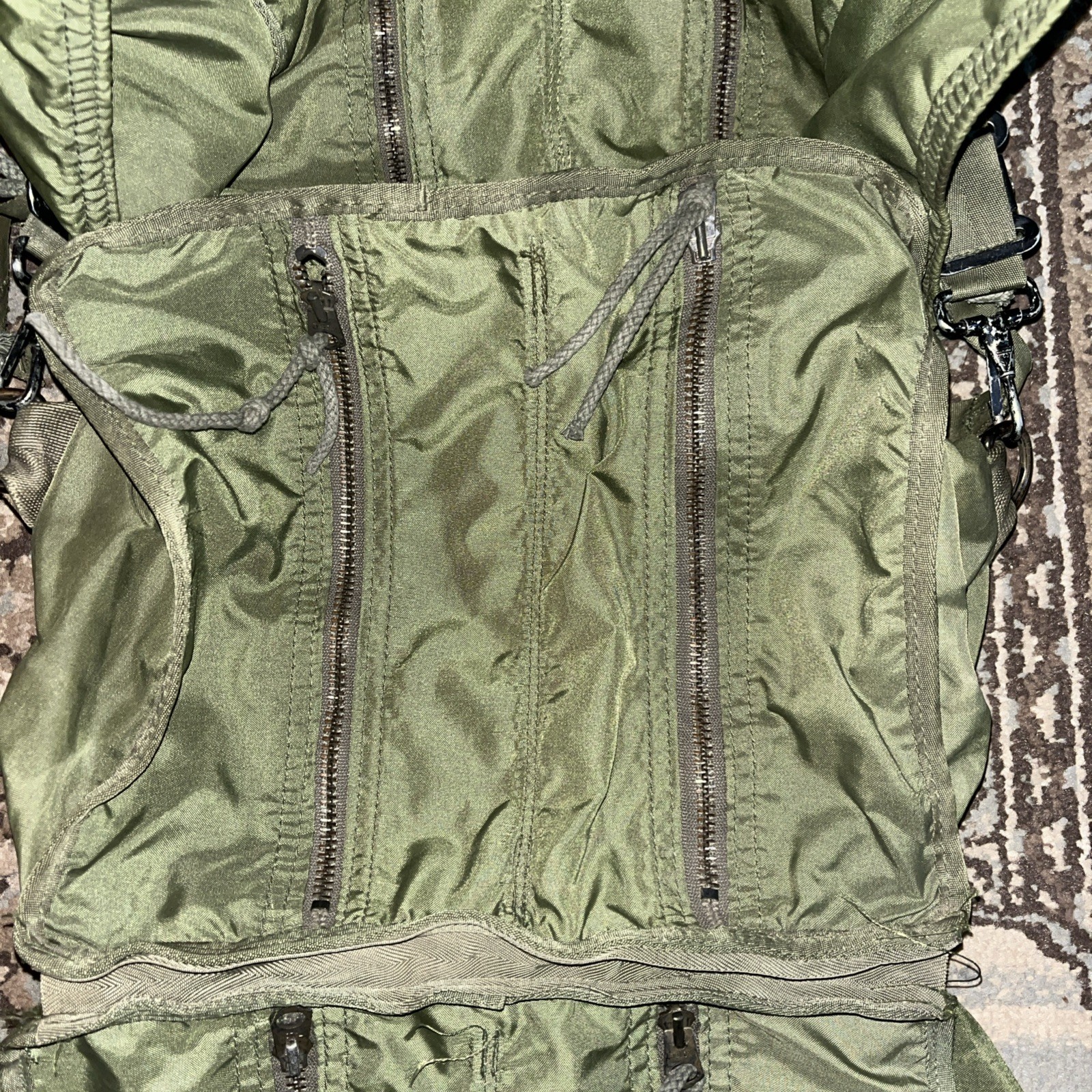 VINTAGE MILITARY US M17 MEDICAL BAG GREEN NSN.6545-01-161-7145 C.R. DANIEL’S