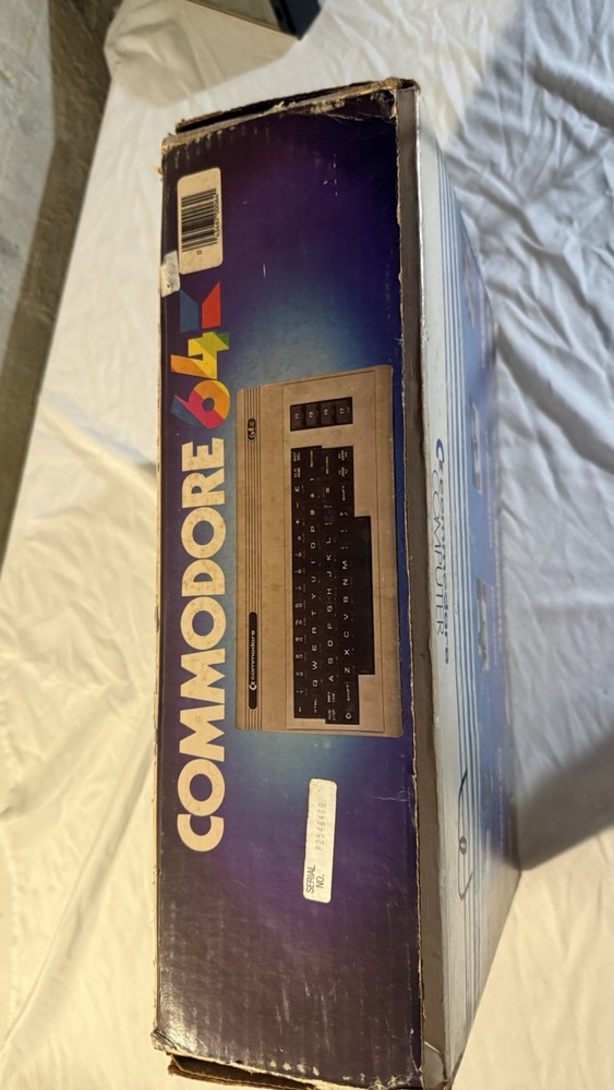 WORKING Commodore 64 C64 In Box Restored Retro Computer Matching SN With PSU