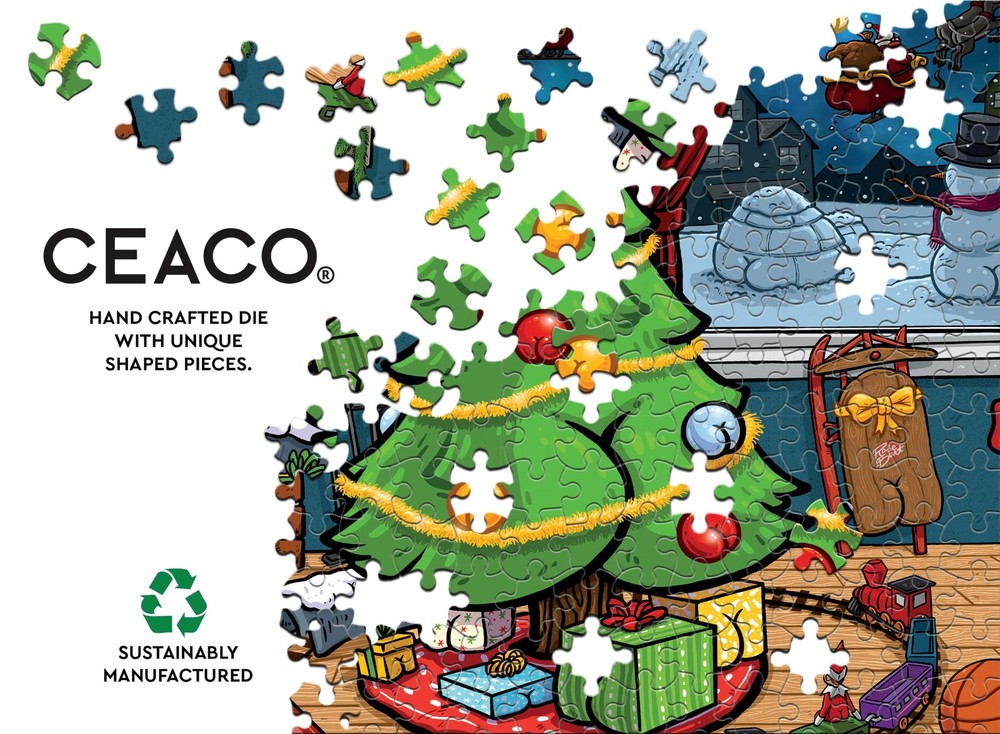 Butts on Things Christmas Puzzle