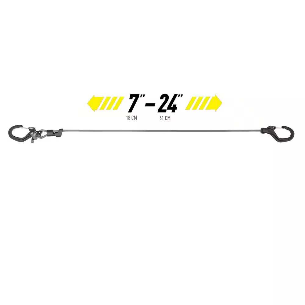 24 In. Camjam Slidelock Adjustable Bungee-Small