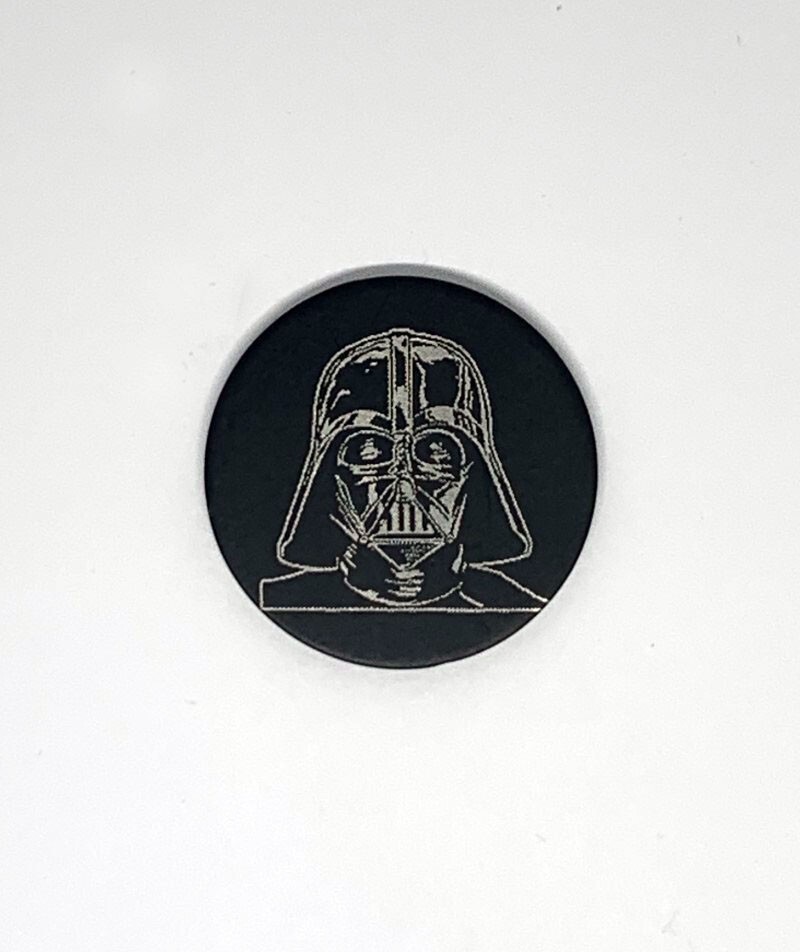 Star Wars Darth Vader Golf Ball Marker + Switchblade Divot Tool Laser