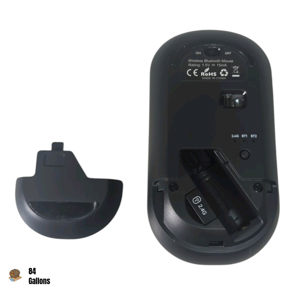 Rechargeable Foldable Keyboard & Mouse Combo with 2.4G Wifi + Bluetooth Connect