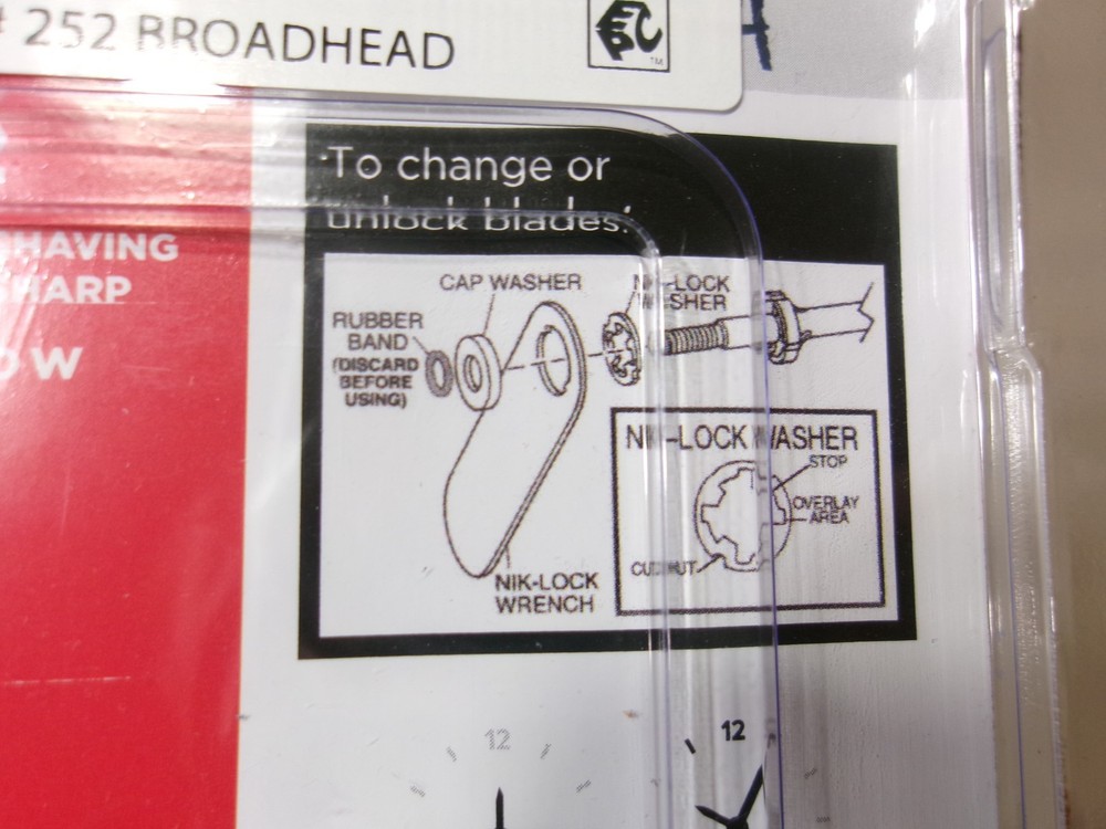 ~NEW~ Swhacker Razor #252 Broadhead 100 Grain 3-pack Archery Crossbow 1.5" Cut