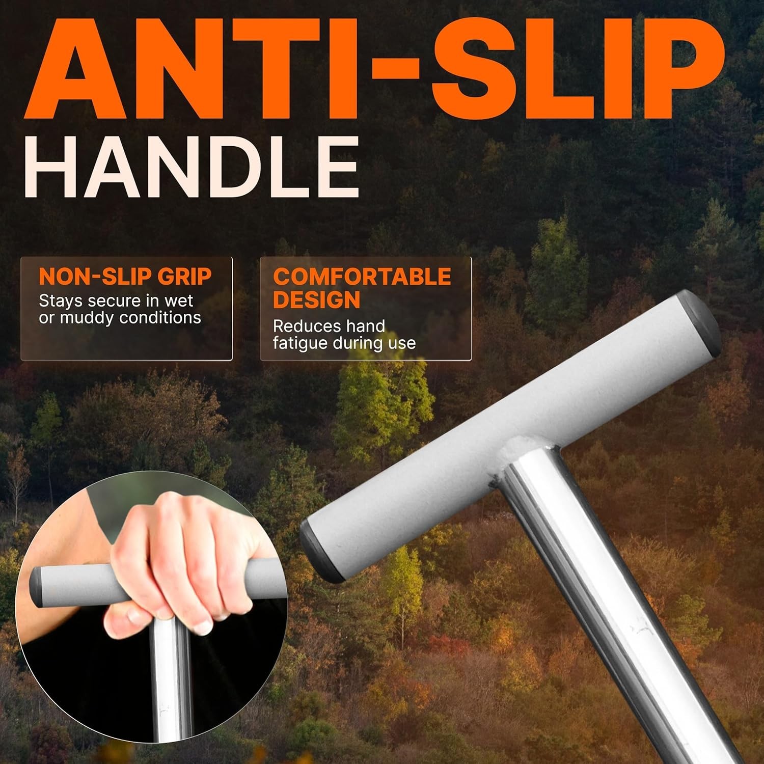 CKG Adjustable Shovel for Metal Detecting Stainless Steel 304 Portable, USED