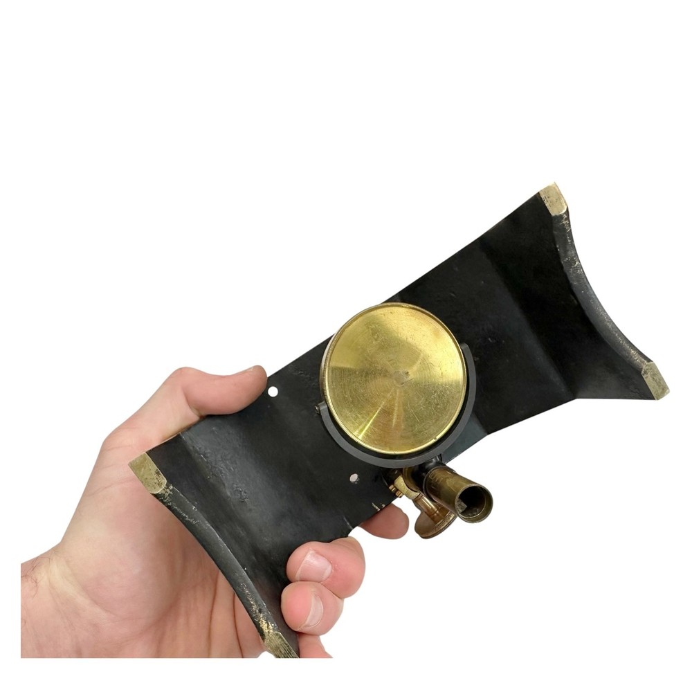 W JOHNSON & SONS LONDON DISSECTING MICROSCOPE CASED * SLIDE COMPRESSOR & MORE*