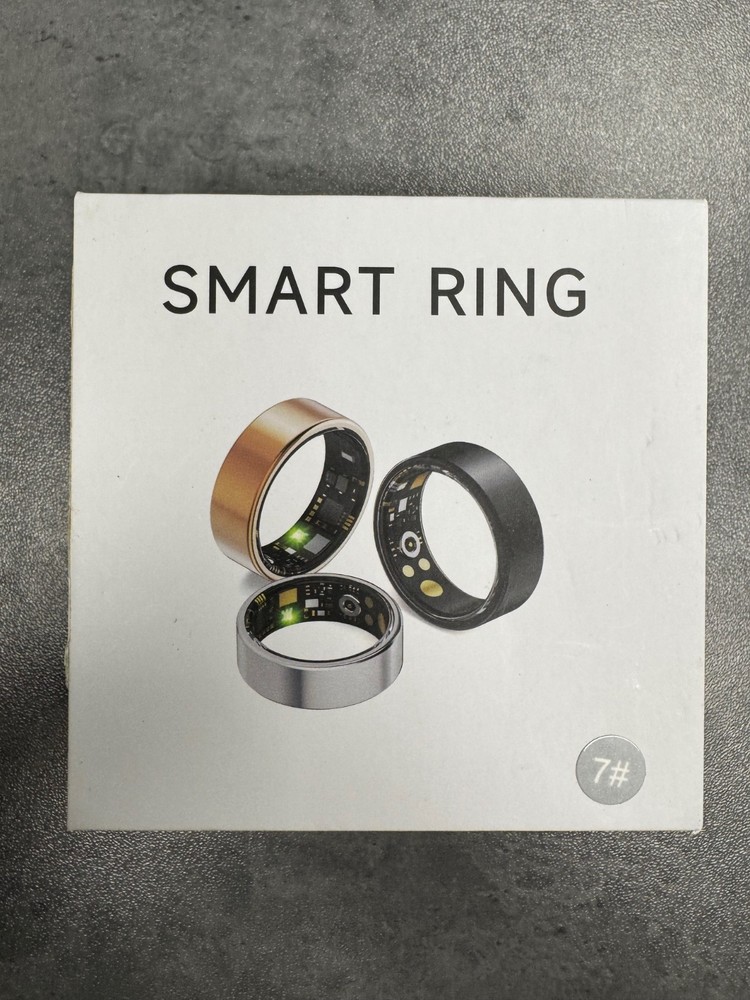 Smart Ring Size 7 Silver Open Box