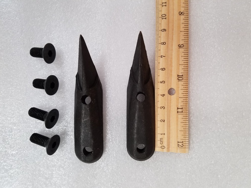 Replacement Gaffs For Tree Climbing Spikes Set + Screw Thin Barks or Pole EG-S