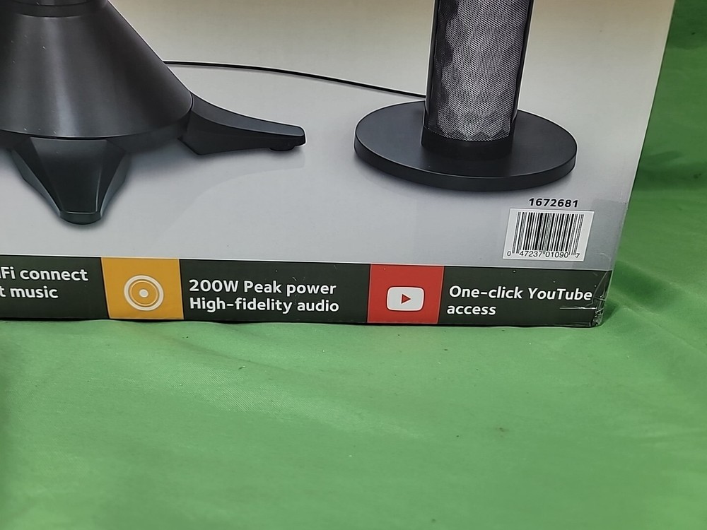 Premium Wi-Fi Karaoke System 7'' Touchscreen Singing Machine - Two Mics Complete