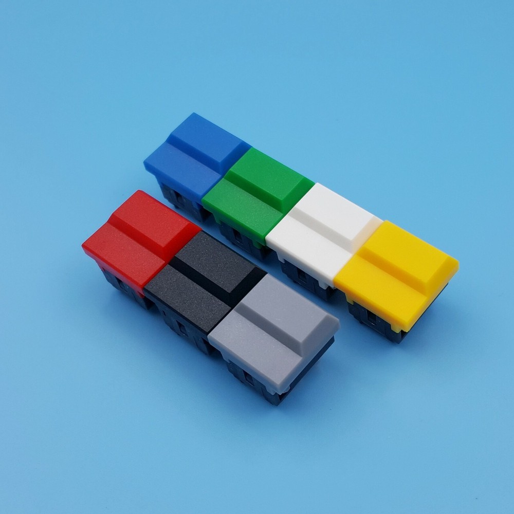 10Pcs PB86-B0 Large Cap 4Pin Momentary SPDT Square Push Button Switch