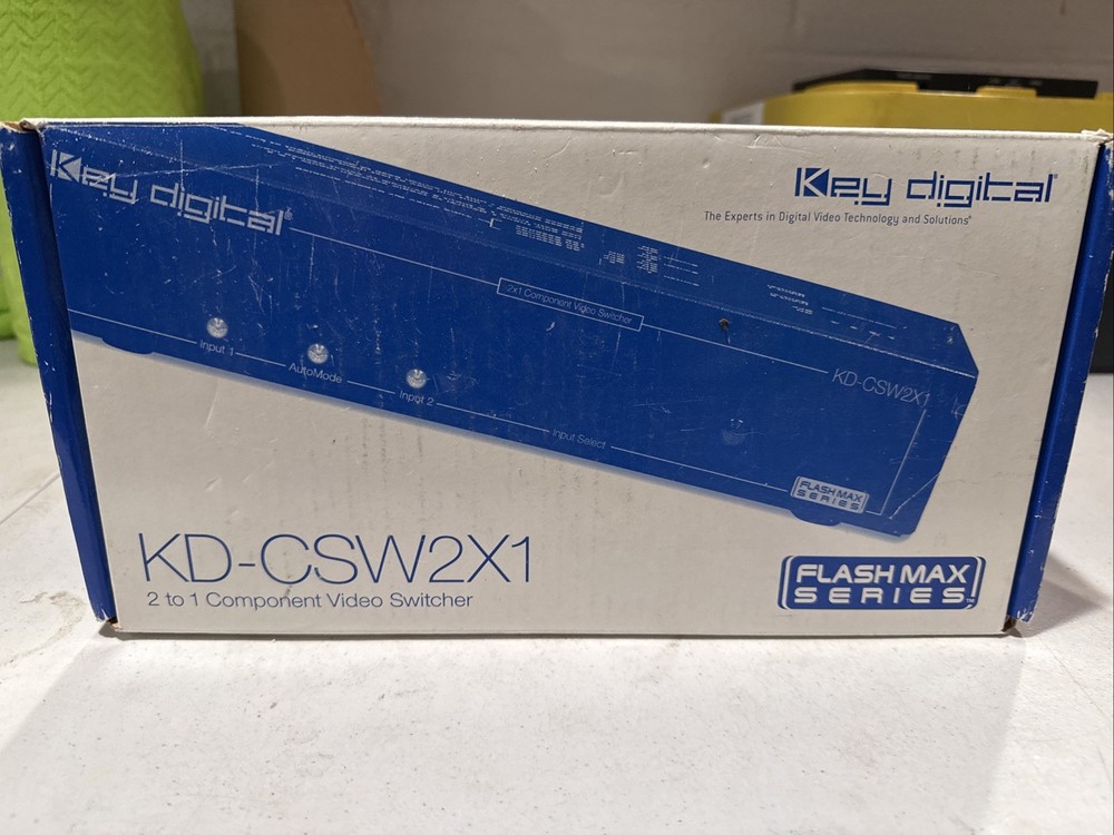 Key Digital  (KD-CSW2x1) 2-Ports External Video/audio switch