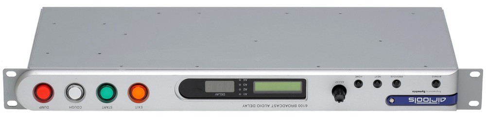 Symetrix Airtools 6100 Profanity Delay AES Digital Audio Broadcast DUMP Button