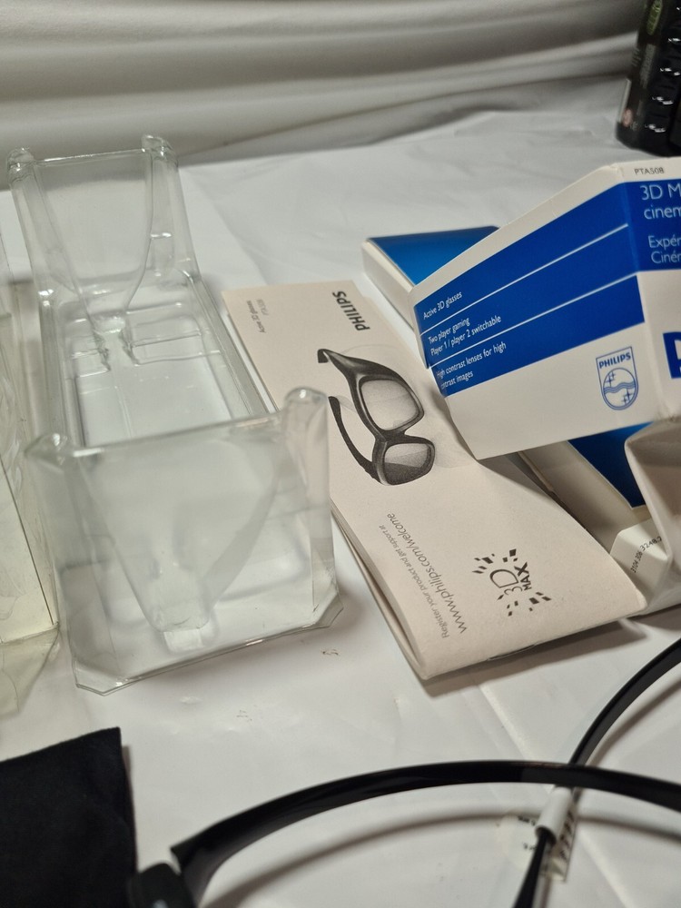 Philips PTA508 3D Glasses Max Home Cinema